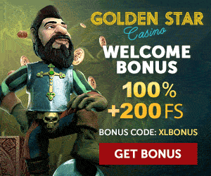 Golden Star Casino freespins no Deposit bonus today